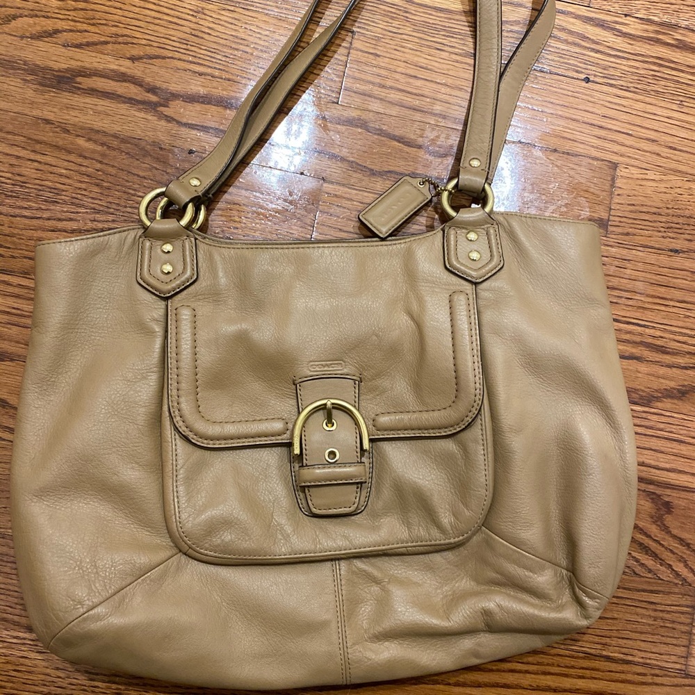 Coach Leather Shoulder Bag